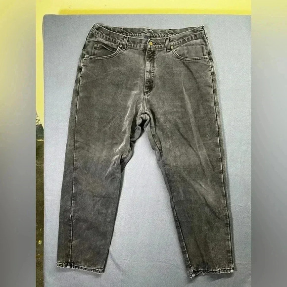 L.L. Bean Vintage Heavy Fleece Lined jeans Men’s 40x32 Made in USA warm 1248 - Picture 1 of 10